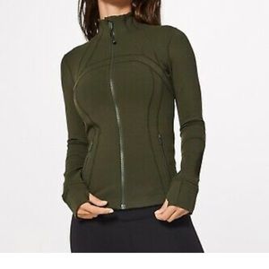 NEW Women Lululemon Define Jacket Luon Dark Olive